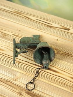 Iron Garden Колокольчик дверной "Кошка"