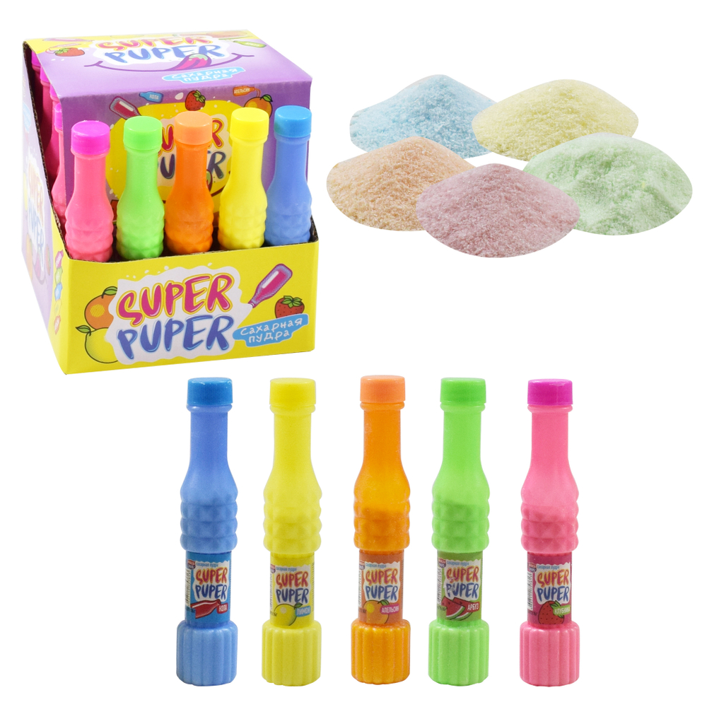 Cахарная пудра "SUPER PUPER"  12*30шт 16г