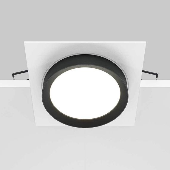 Встраиваемый светильник Maytoni Hoop DL086-GX53-SQ-WB
