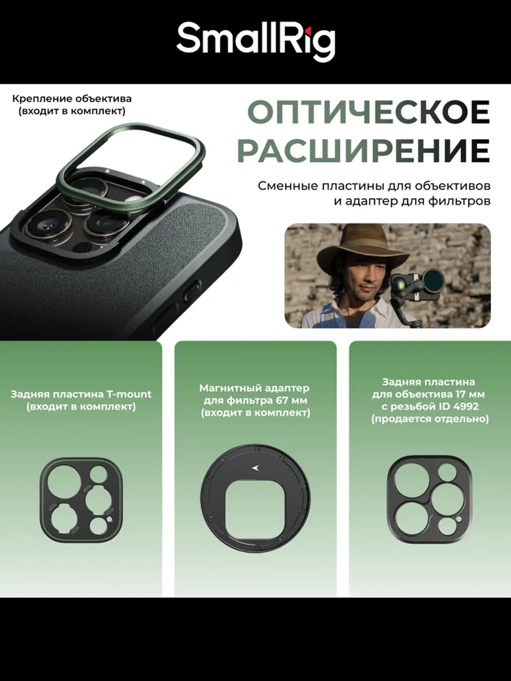 Клетка SmallRig для iPhone 16 Pro Max