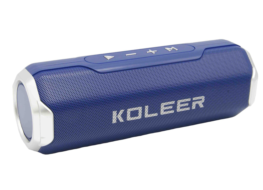 Колонка - Bluetooth KOLEER S218 (синий)