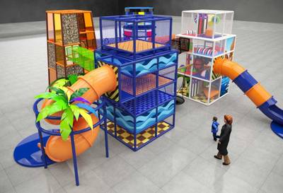 Детский игровой лабиринт "Фантазиленд"