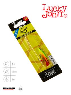Балансир LUCKY JOHN Classic №4.5 (+тройник), цвет 26RT, арт. 81451-26RT