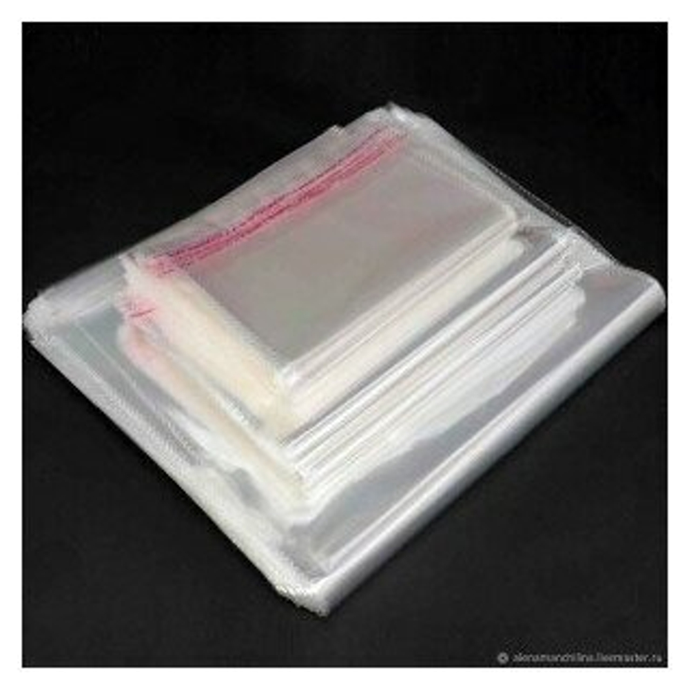 Пакеты упаковочные БОПП с клеевым клапаном, 23х35+5 см, сверхпрочный, 30 мкм, 200 шт.