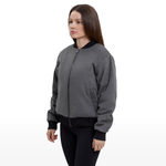 Бомбер Clan 13 Wool, серый