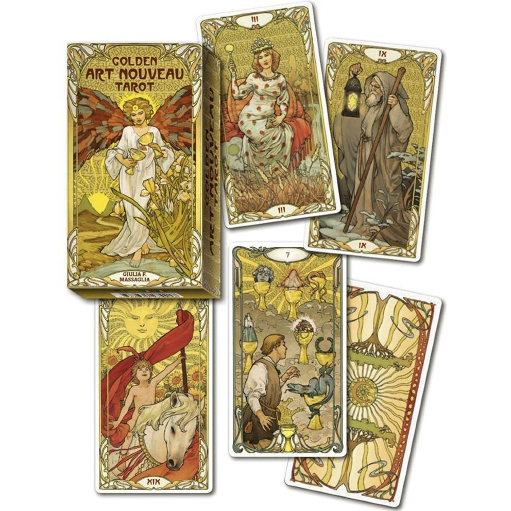 Таро Арт-Нуво Золотое / Golden Art Nouveau Tarot