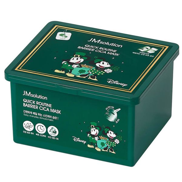 JmSolution Quick Routine Barrier Cica Mask - Набор успокаивающих масок 30шт.