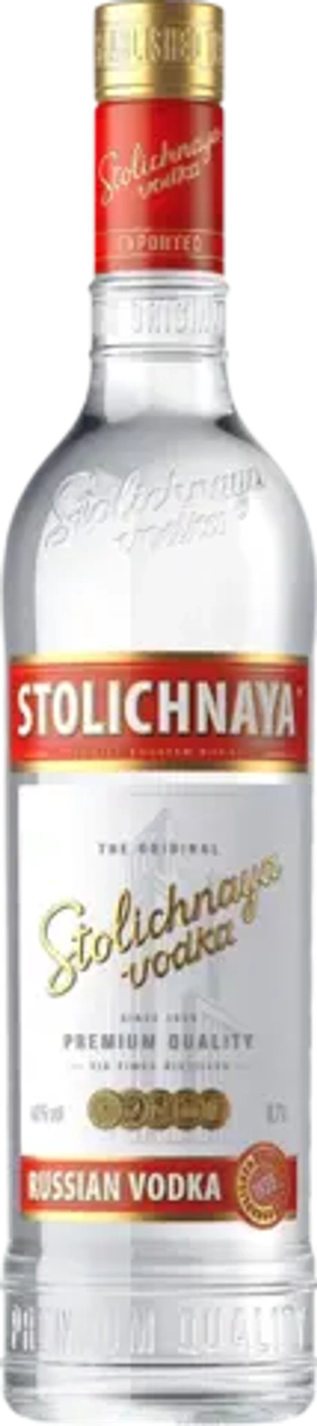 Водка Столичная 40% 0,7л