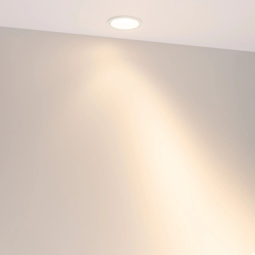 Светильник MS-ARADO-BUILT-R65-9W Warm3000 (WH-WH, 24 deg, 230V) (Arlight, IP20 Металл, 5 лет) 059105