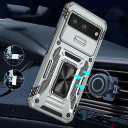 Чехол Safe Case с кольцом и защитой камеры для Google Pixel 7a