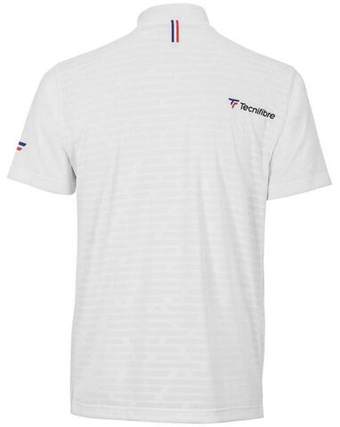 Мужское теннисное поло Tecnifibre Polo F3 - белый