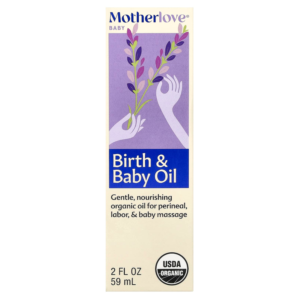 Motherlove, Baby, масло для родов и ухода за кожей ребёнка, 59 мл