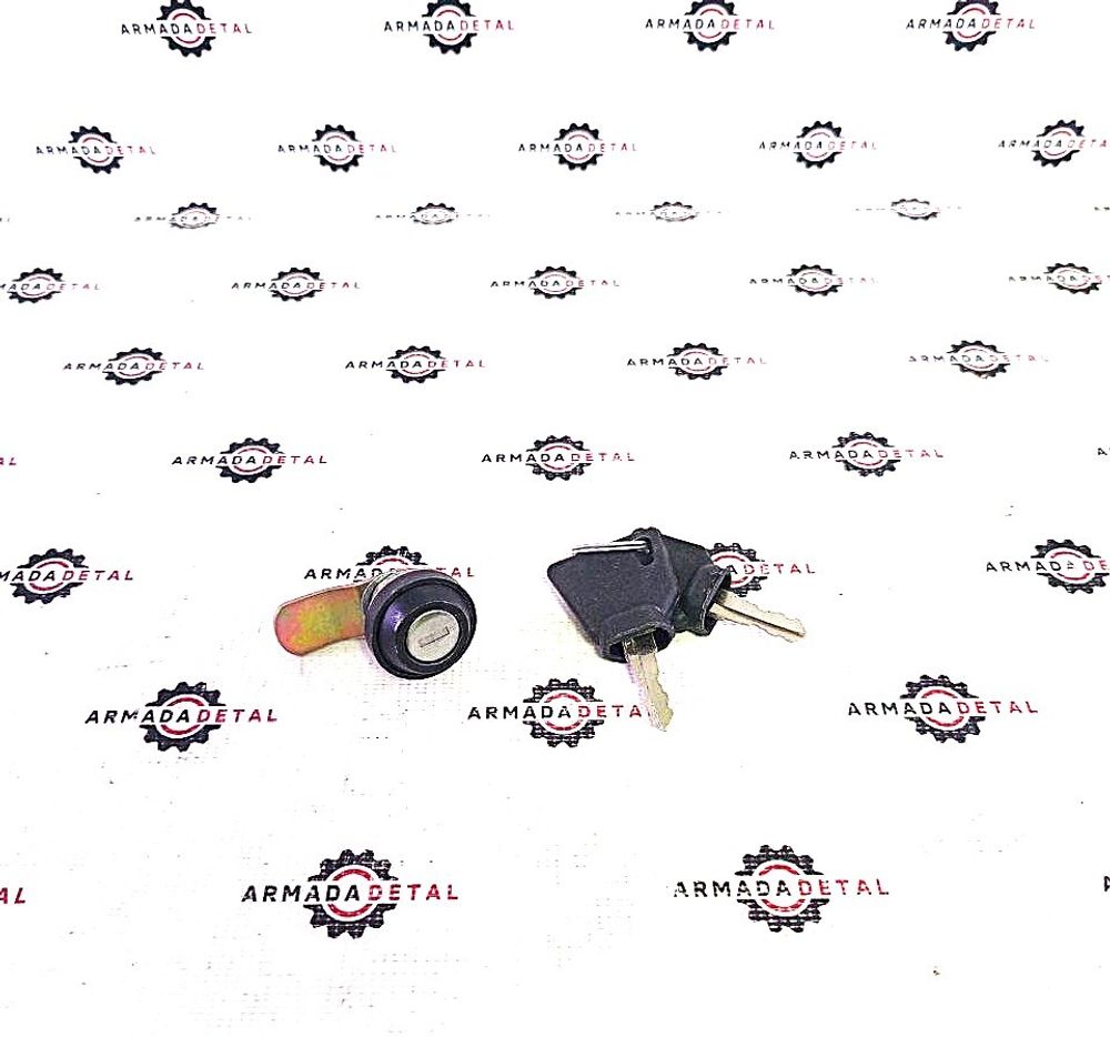 Замок решетки радиатора (с ключами, изогнутый) | 333/C3140 | Аналог