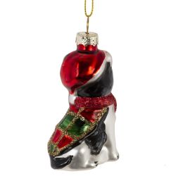 GAEM Украшение новогоднее "Собачка", L4,5 W3,5 H7,5 см