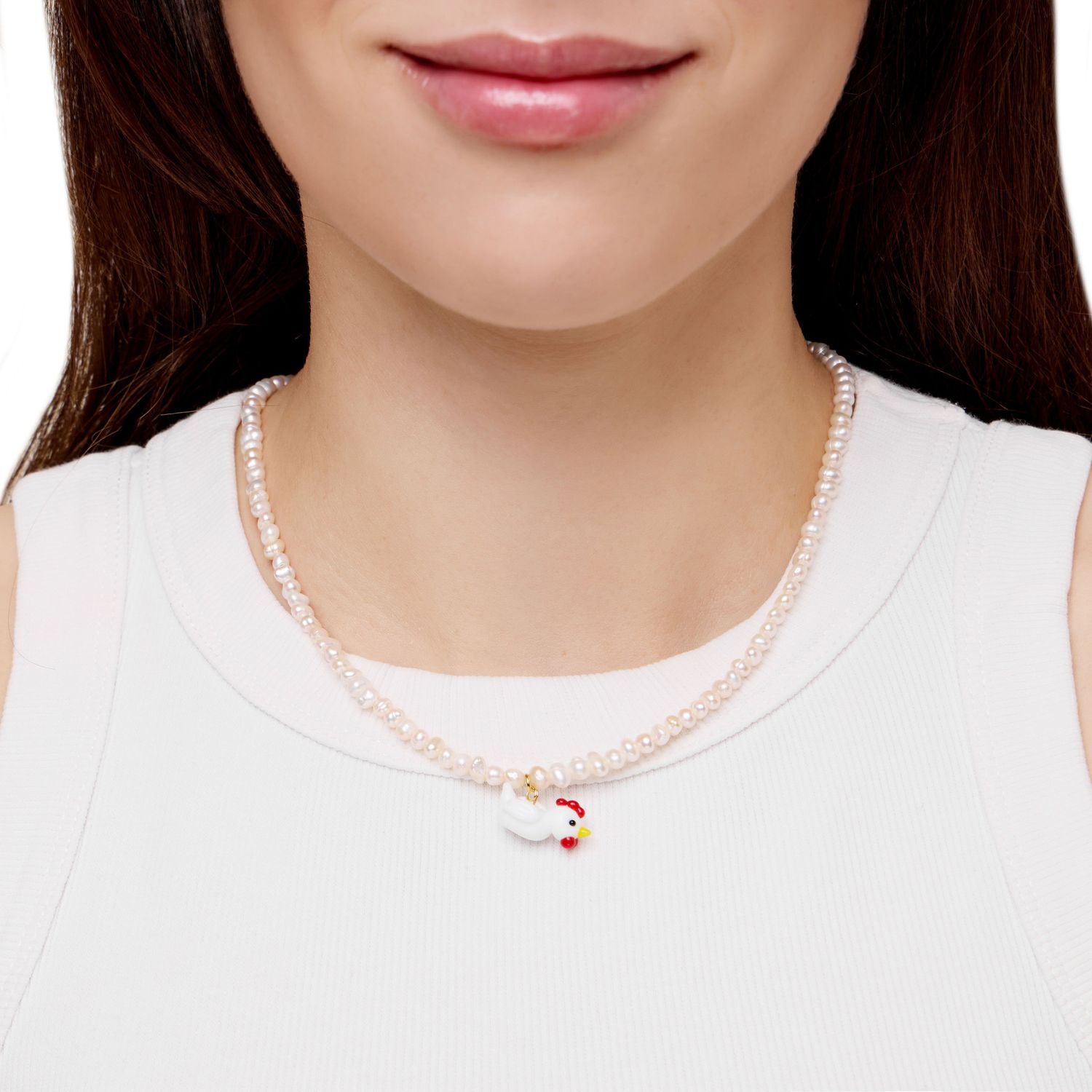 Колье Chicken Hen Necklace