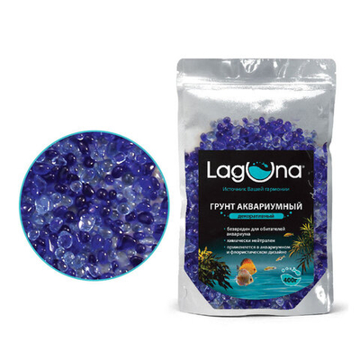 Грунт акриловый, синий/голубой, 400г, Laguna AQUA