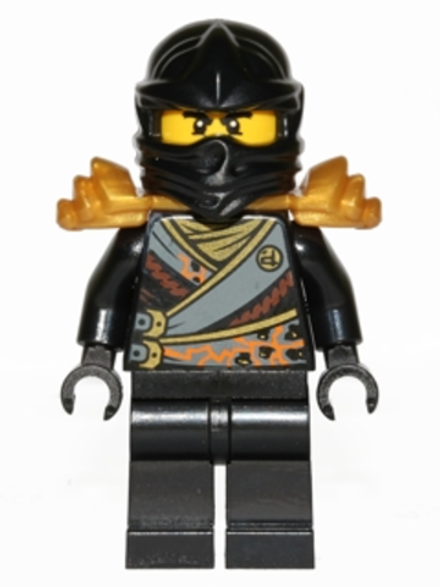 Минифигурка LEGO Njo139 Коул (ДРУГОЙ ГОЛОВНОЙ УБОР)