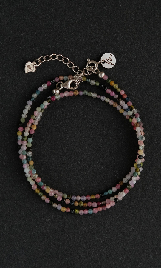 Цепочка "Memo about Energy" из турмалина 47-54 см