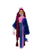 Кукла Барби Экстра в синем спортивном костюме HHN09