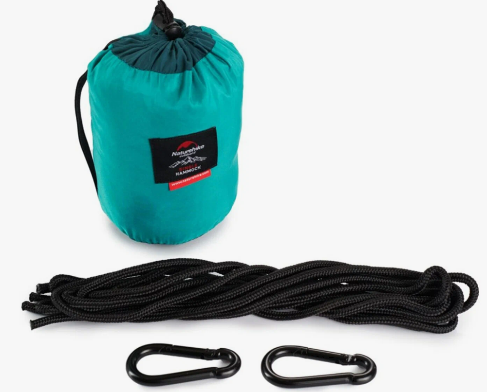 Гамак Naturehike без планок, туристический, эпонж, синий, артикул NH21DC011-SBU