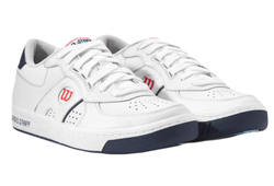 Кроссовки мужские Wilson Pro Staff 87 Classics Sneakers - white/navy/infrared - White