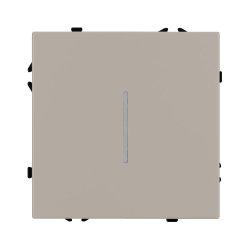 Механизм выключателя одноклавишный проходной LED SWT-NOBE-MKP1-SFPL-L-CA (230V, 10A) (Arlight, -) 059430