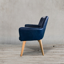 Полукресло Roomers Furniture c0097-1d/blue#b126