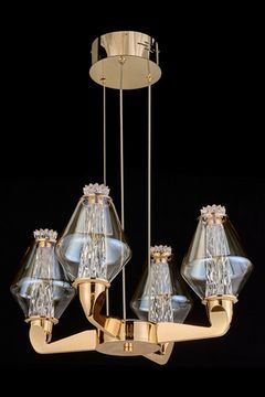 Подвесная люстра LE3056/500 GD золото Camille Leon