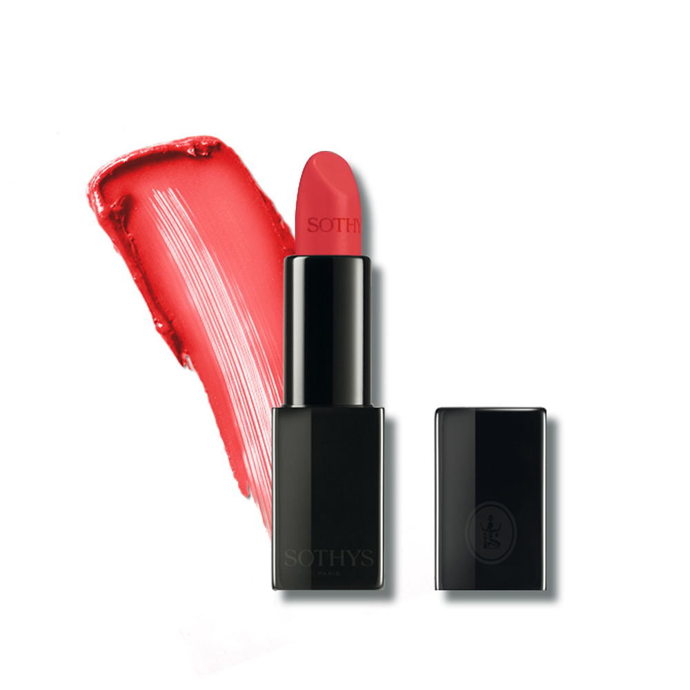 Satiny Lipstick(Orange Bastille 221) 3,5 г Матовая губная помада с интенсивным и питательным дейст