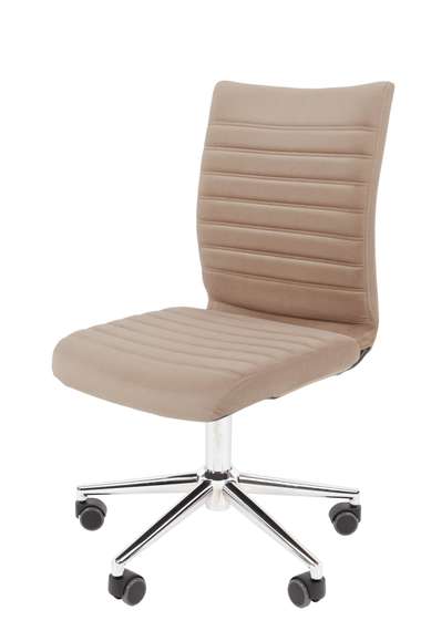 Офисное кресло Chairman 033 Россия ткань велюр T-6 бежевый