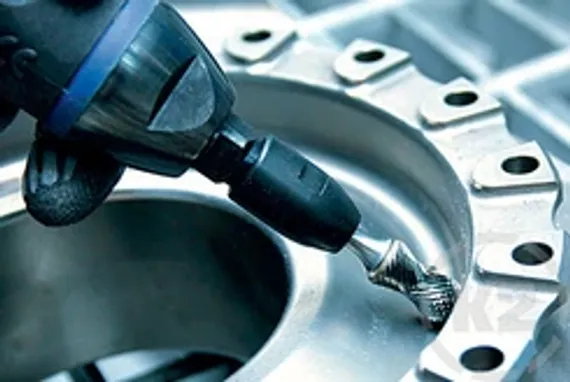 Комбинированная борфреза Karnasch полукруглая форма + угол