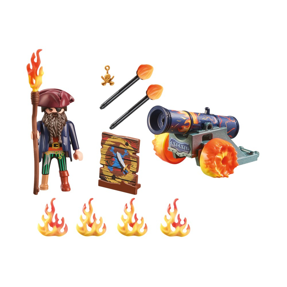 Playmobil - Pirates Пират с пушкой 71189