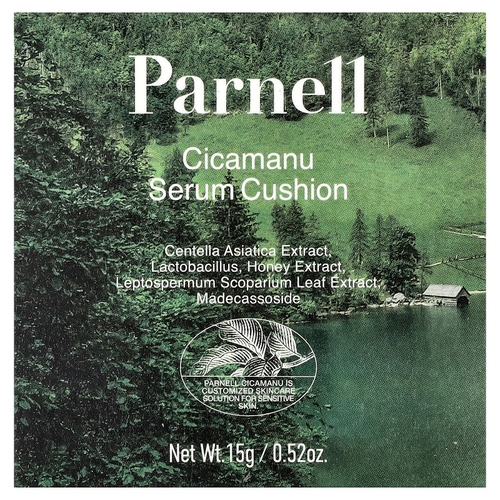 Parnell, Cicamanu Serum Cushion, крем с мокко 33N, 15 г (0,52 унции)