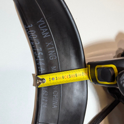 - Камера мотоцикла 14" 2,75/3,00-14 (усиленная 2мм, TR6)