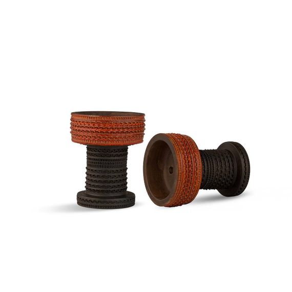 Чаша для кальяна Gusto Bowls Rook Design (Orange)