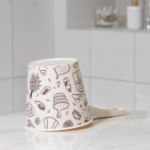 Ковш со сливом Русская банька (1,5л)