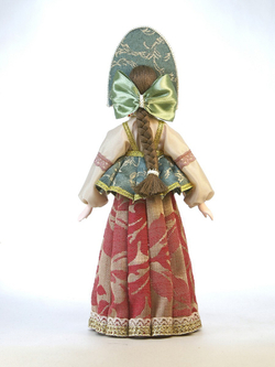 Кукла коллекционная в русском костюме в кокошнике