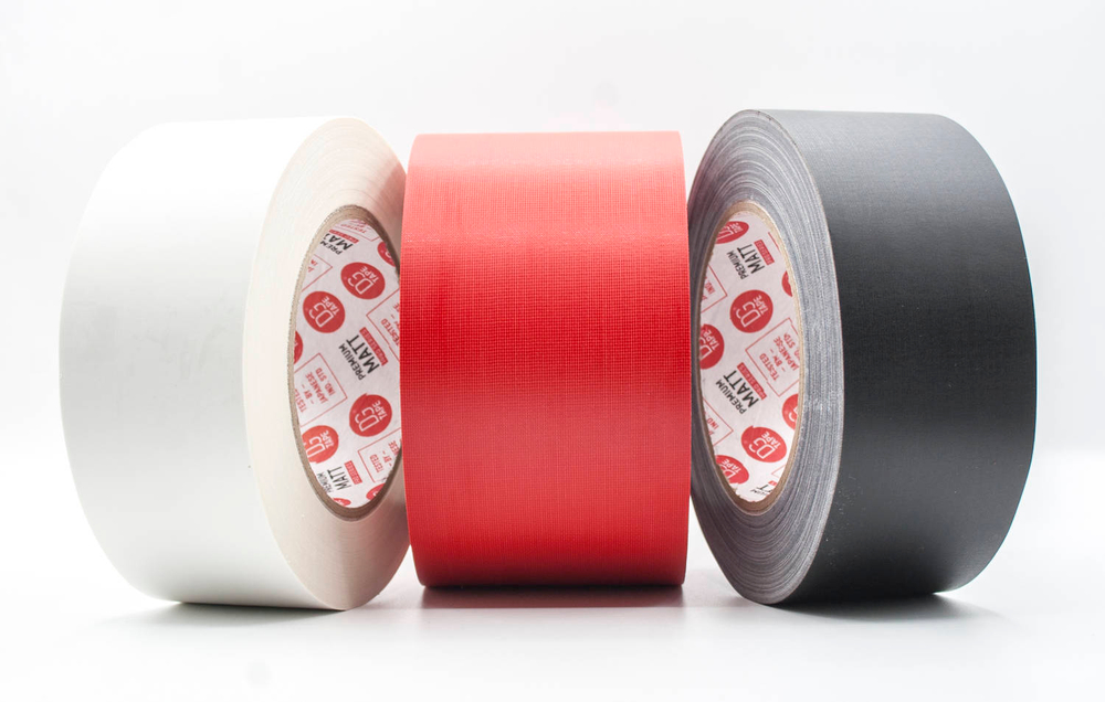 Клейкая лента Gaffer Tape@MATT - Гаффа тейп 72мм/25м - Красный