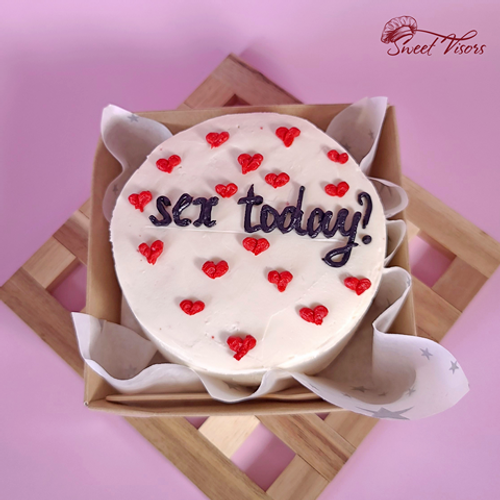 Бенто торт "Секс сегодня"