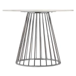 Стол Liverpool 100см, хромированные ножки