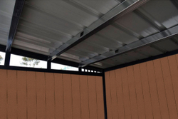 Садовый хозблок из ДПК Black Fox Defender 7x7