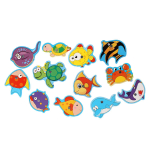 Развивающая игрушка деревянная Рыбалка маленькая с рыбкаами, коробка C-41671