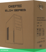 Корпус Chieftec Elox черный без БП (HC-10B-OP)