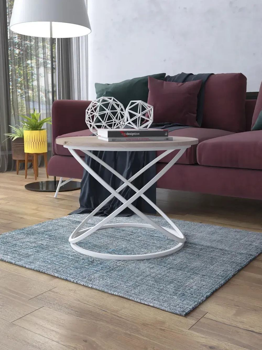 Журнальный стол Инфинити - БД - МДФ в ПВХ