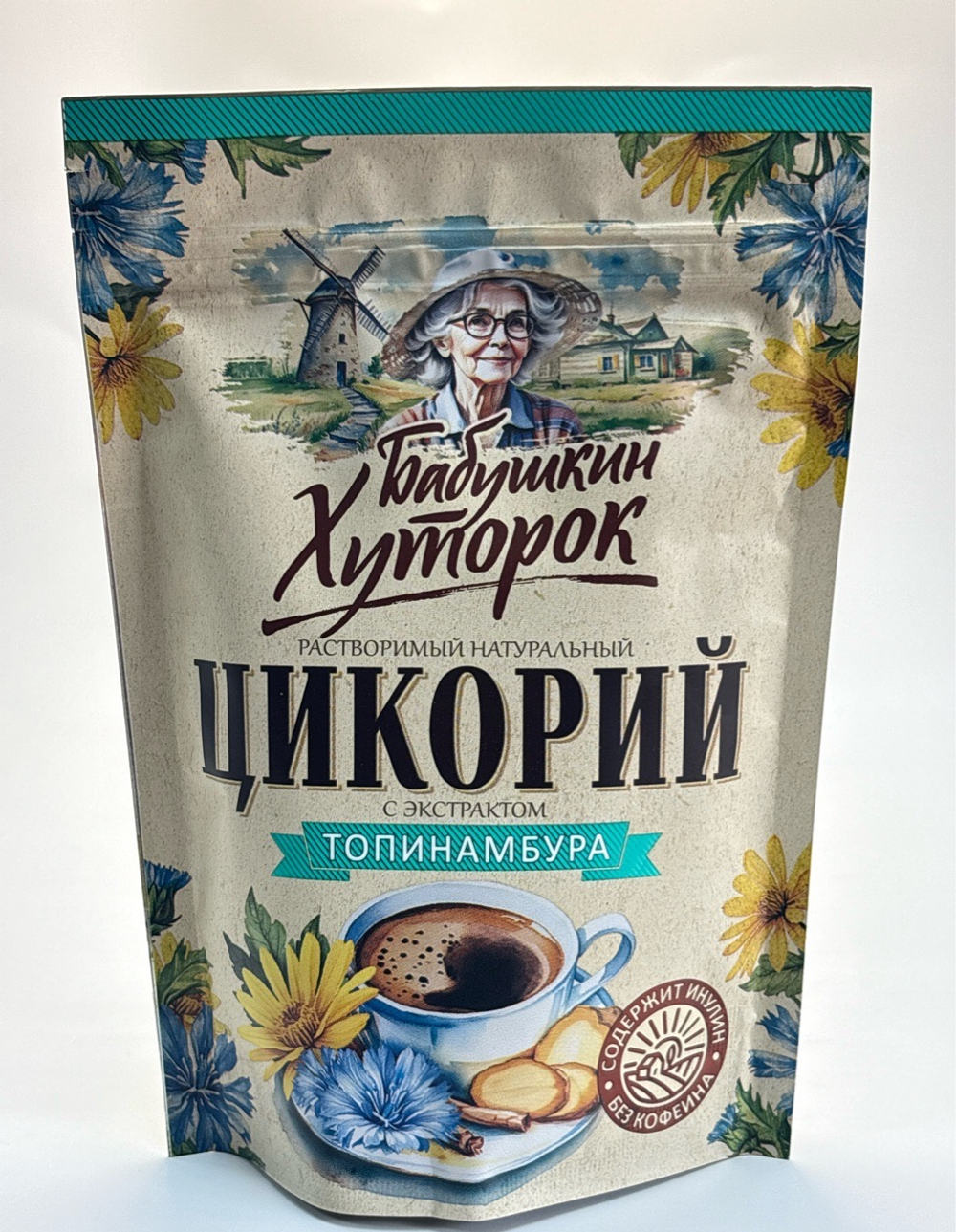 ЦИКОРИЙ БАБУШКИН ХУТОРОК С ТОПИНАМБУРОМ 100Г/12