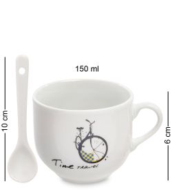 MUG-168/3 Набор из двух кружек «Время путешествий»