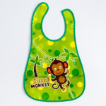 1890561 Нагрудник с карманом для мальчика, непромокаемый, на липучке, цвета МИКС