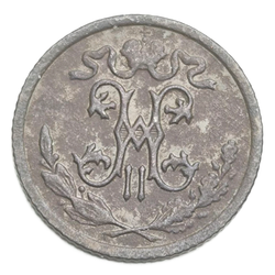 Монета Российской Империи 1/2 копейки 1909 год