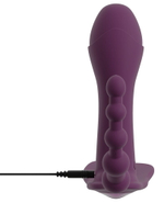 Фиолетовый вибратор для ношения в трусиках ARIVA RC Panty Vibrator (Цвет: фиолетовый)
