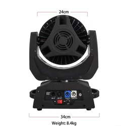 Вращающаяся голова Led Wash zoom 36*10W, Big Topper
